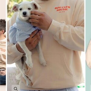 Dog Social Club hooded sweatshirt